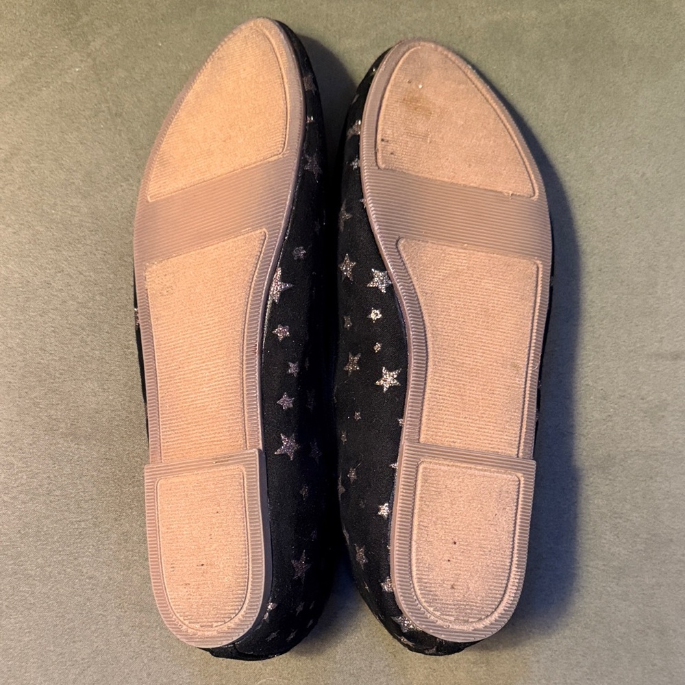 Old Navy Black Star Flats - Picture 2 of 2